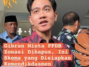 Infografis: Wapres Gibran Minta Zonasi Dihilangkan, Ini Skema Kemendikdasmen