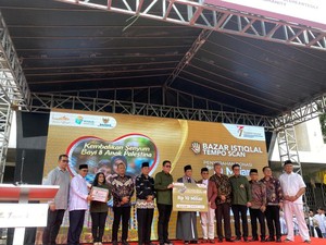 Tempo Scan Serahkan Donasi Rp 10 M untuk Bayi-Anak Palestina