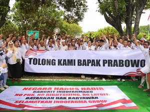 Curhat Karyawan Indofarma ke Wamenaker soal Tak Digaji Full: Anak Butuh Sekolah