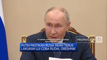 Video: Ancaman Putin! Rusia Akan Terus Luncurkan Rudal Oreshnik