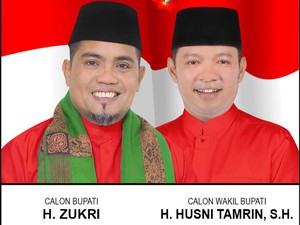 Survei Indikator untuk Pilbup Pelalawan 2024, Zukri-Husni Tamrin Unggul Jauh