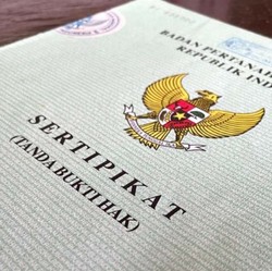 25% Sertipikat Tanah di RI Sudah Elektronik, Kapan Bisa 100%?