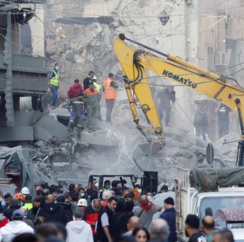 Potret Rudal Israel Hancurkan Beirut, Lebanon Kian Mencekam