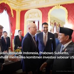 Video: Ketemu 19 Pengusaha Inggris, Prabowo Tarik Investasi USD 8,5 M