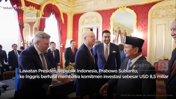 Video: Ketemu 19 Pengusaha Inggris, Prabowo Tarik Investasi USD 8,5 M