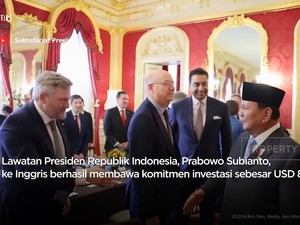 Video: Ketemu 19 Pengusaha Inggris, Prabowo Tarik Investasi USD 8,5 M