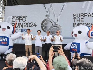 5.700 Pelari dari 23 Negara Ikut Oppo Run 2004