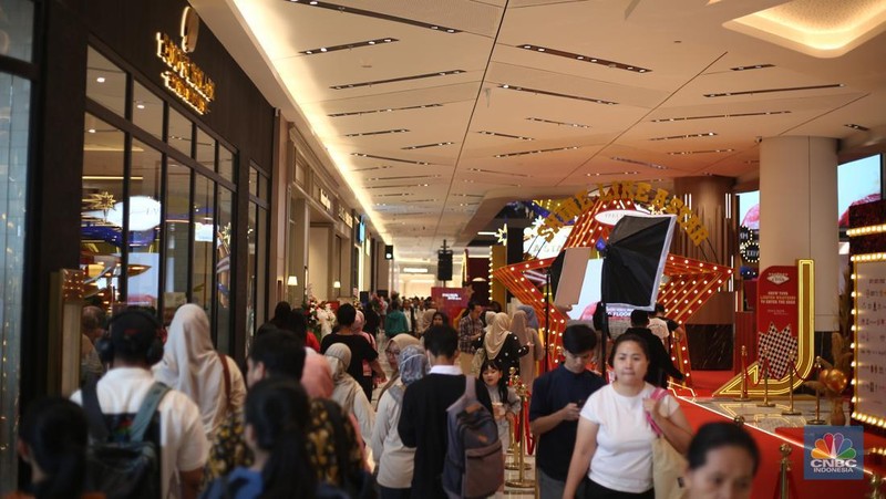 Pusat perbelanjaan atau mall yang dibangun di berbagai kawasan.di Kota Bekasi. (CNBC Indonesia/Tias Budiarto)