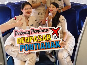 Super Air Jet Bawa Kabar Baik, Resmi Buka Rute Baru Pontianak-Bali