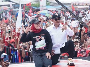 Merdu Suara Artis Pantura Meriahkan Kampanye Akbar Pilbup Indramayu
