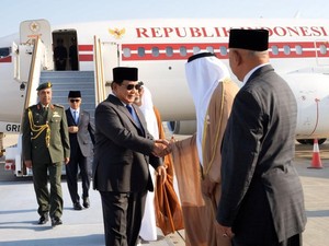 Prabowo Lanjut ke Abu Dhabi Usai dari London, Dikawal 4 Pesawat Tempur PEA