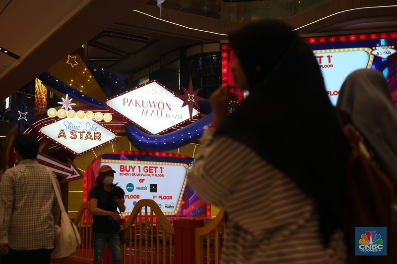 Pusat perbelanjaan atau mall yang dibangun di berbagai kawasan.di Kota Bekasi. (CNBC Indonesia/Tias Budiarto)