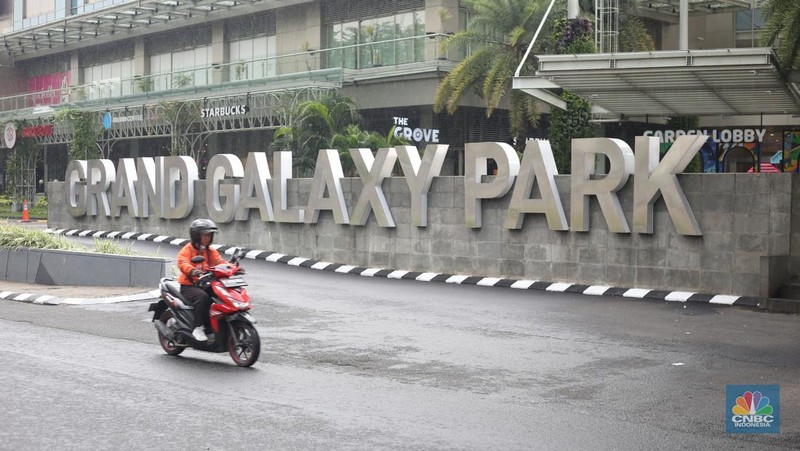 Pusat perbelanjaan atau mall yang dibangun di berbagai kawasan.di Kota Bekasi. (CNBC Indonesia/Tias Budiarto)