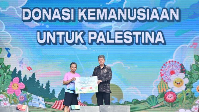 Berdampak Sosial, Pertamina Eco RunFest 2024 Donasi untuk Palestina