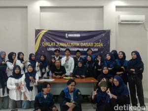 Keseruan Mahasiswa UINSA Belajar dan Praktik di Diklat Jurnalistik