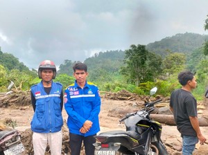 Kemensos Gelontorkan Bantuan Korban Banjir Deli Serdang