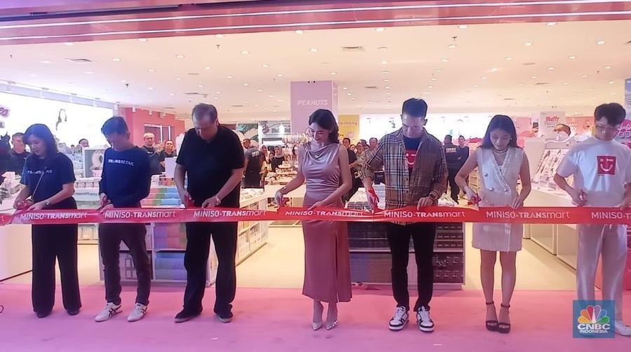 Miniso Pink Baru Buka di Transmart Cilandak. (Dok Humas Transmart)