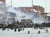 Potret Kebakaran Besar di Filipina, 2.000 Keluarga Kehilangan Rumah