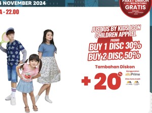 Sayang Anak? Beliin Baju Lucunya di Transmart Full Day Sale