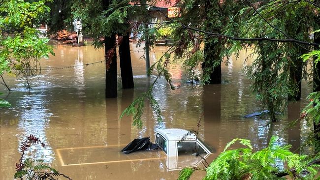 Potret Banjir Rendam California Usai Badai Besar dan Hujar Deras