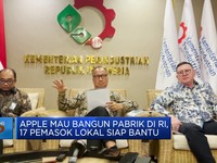 Video: Apple Mau Bangun Pabrik di RI, Pemasok Lokal Siap Bantu