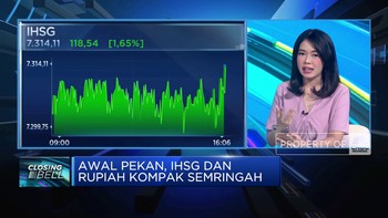 Video: Awal Pekan, IHSG & Rupiah Kompak Hijau
