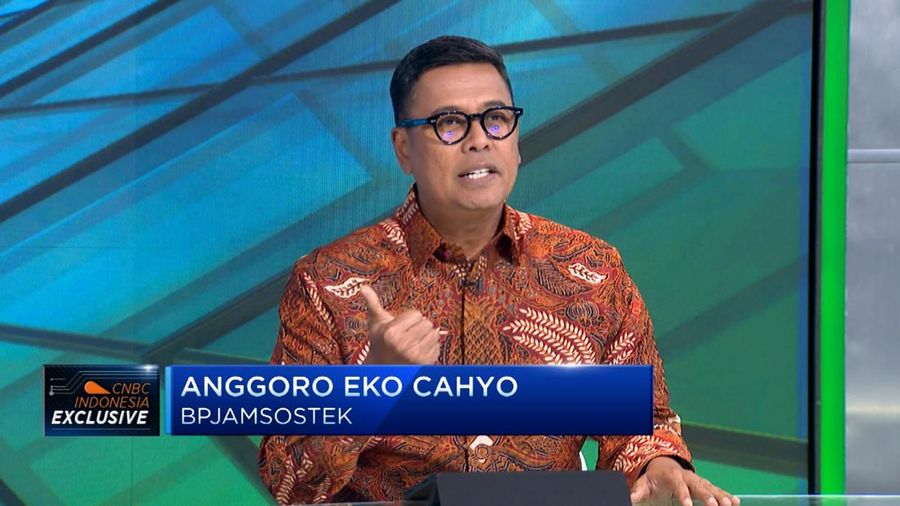 BPJamsostek, Anggoro Eko Cahyo dalam program ²©²ÊÍøÕ¾ Exclusive pada Senin (25/11/2024). (²©²ÊÍøÕ¾ TV)