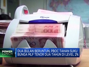  PBOC Kembali Tahan Suku Bunga MLF Tenor Dua Tahun di Level 2%