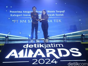 Sampoerna Raih detikJatim Award Kategori Inovasi Tanggung Jawab Sosial