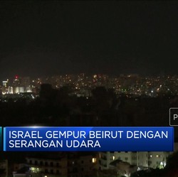 Video: Israel Gempur Beirut Dengan Serangan Udara