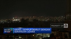 Video: Israel Gempur Beirut Dengan Serangan Udara
