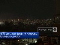 Video: Israel Gempur Beirut Dengan Serangan Udara