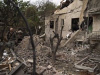 Potret Israel Porak-poranda Dibombardir 340 Roket Hizbullah