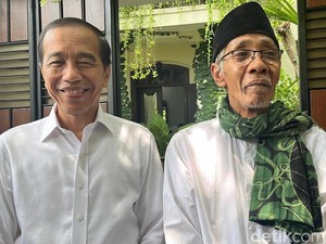 Sejumlah Kiai NU Temui Jokowi di Solo, Ini yang Dibahas