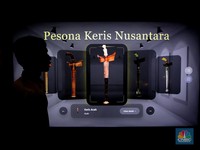 Kerap Jadi Alat Diplomasi, Ini Penampakan Ratusan Keris Nusantara