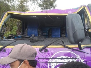 Truk Bawa Rombongan Pendukung Paslon Bupati Tolikara Terbalik, 5 Orang Tewas