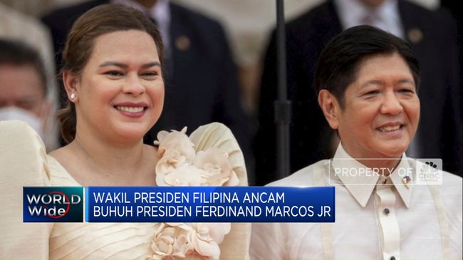 Video:Wakil Presiden Filipina Ancam Buhuh Presiden Ferdinand Marcos Jr