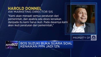Video: Bos Suzuki Buka Suara Soal PPN 12%