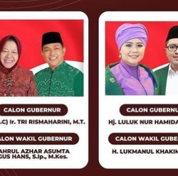Quick Count Pilkada Jatim 100%, Khofifah-Emil Unggul 57,23%