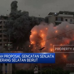 Video:Di Tengah Rencana Gencatan Senjata, Israel Serang Selatan Beirut