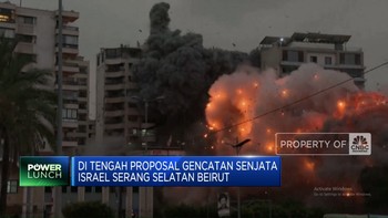 Video:Di Tengah Rencana Gencatan Senjata, Israel Serang Selatan Beirut