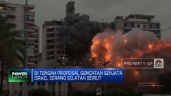 Video:Di Tengah Rencana Gencatan Senjata, Israel Serang Selatan Beirut