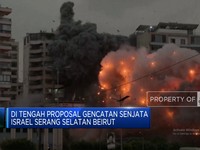 Video:Di Tengah Rencana Gencatan Senjata, Israel Serang Selatan Beirut