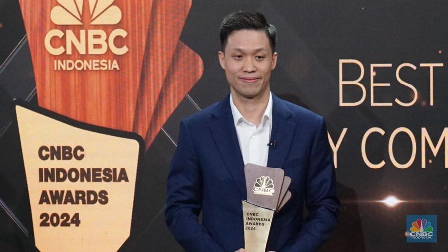 Direktur Utama RMK Energy, Vincent Saputra. (CNBC Indonesia/Muhamad Sabki)