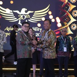 PTBA Raih Platinum di Asia Sustainability Reporting Rating 2024