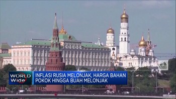 Video: Inflasi Rusia Melonjak, Harga Bahan Pokok Hingga Buah Melonjak