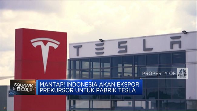 Video: Mantap! Indonesia Akan Ekspor Prekursor Untuk Pabrik Tesla