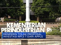 Video: Menperin Tolak Proposal Investasi Rp1,5 Triliun Dari Apple