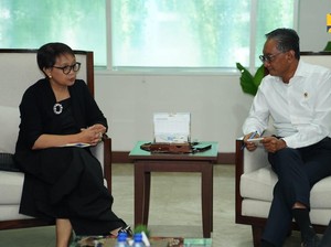 Retno Marsudi Temui Menteri PU, Bahas Infrastruktur Air & Sanitasi