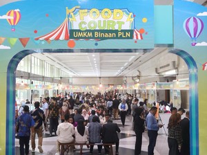 Kuliner UMKM Binaan PLN Laris Manis di Gelaran Electricity Connect 2024